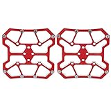 【MÁS CONVENIENCIA】 Las cubiertas del adaptador del pedal de la plataforma sin clip son fáciles de instalar y quitar, para que su viaje sea más conveniente.