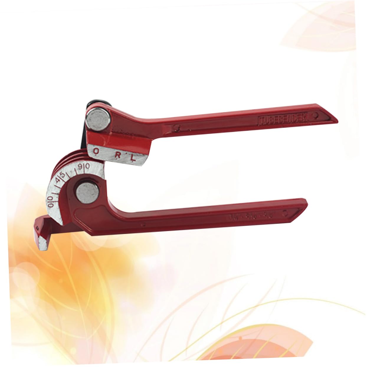 TEHAUX 3-in-1 Manual Tube Bender 6mm/8mm/10mm 90 Degree Bending Tool Versatile for Aluminum Brass Steel Easy Adjustment