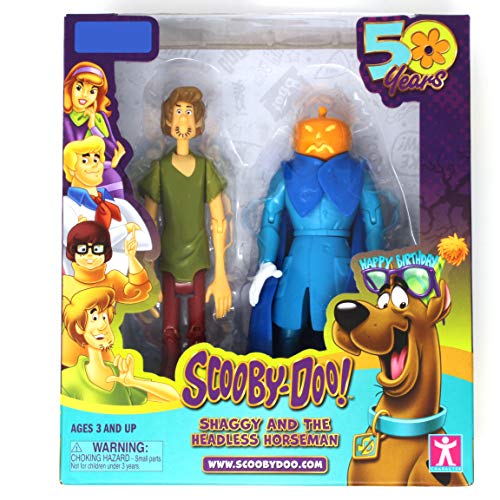 Scooby-Doo 50 Years Shaggy and The Headless Horseman Action Figure 2 Pack