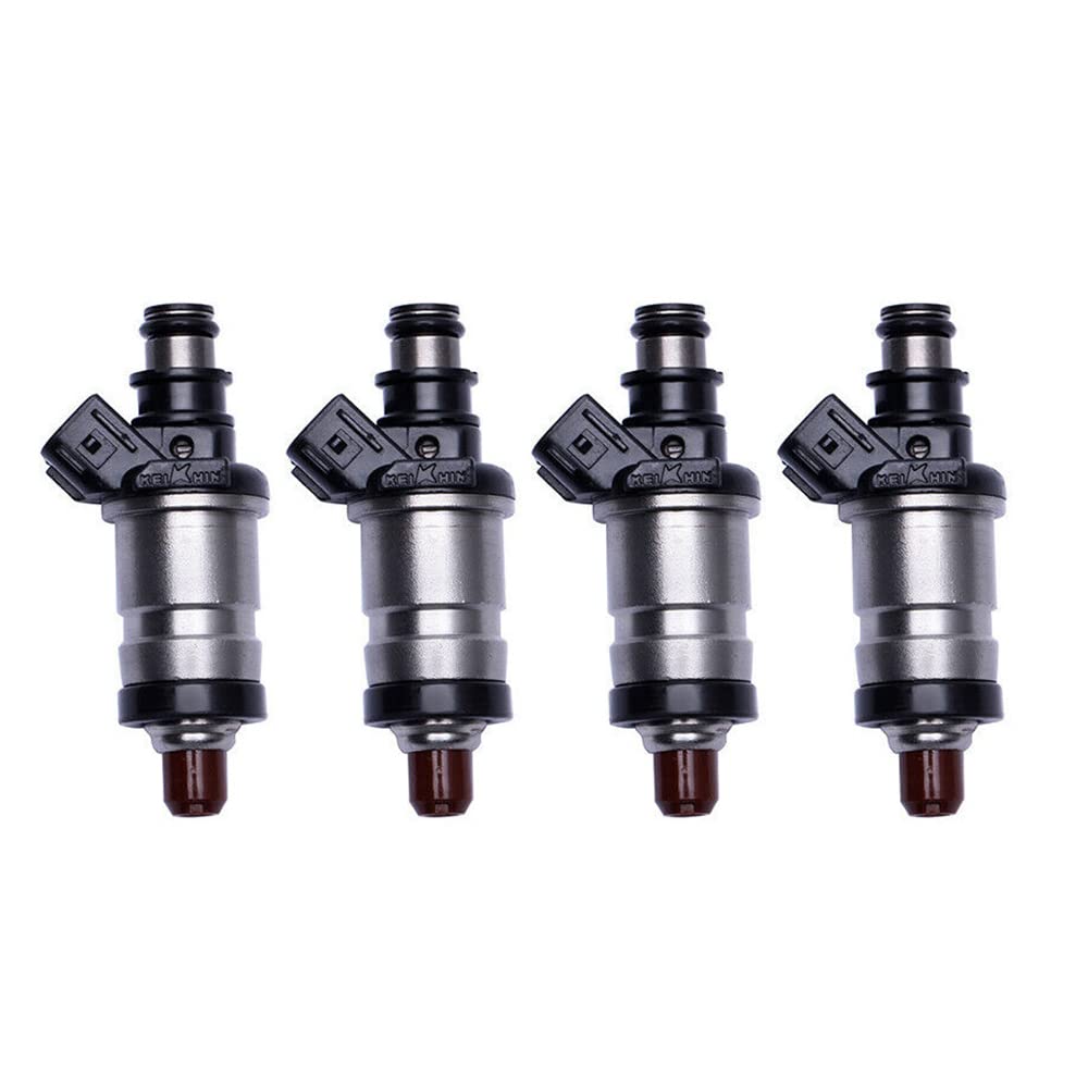 4Pcs Fuel Injectors Compatible with 1996-2002 H-onda A-cura Integra RL TL Accord Civic CR-V Replace 842-12192, 06164-P5M-000