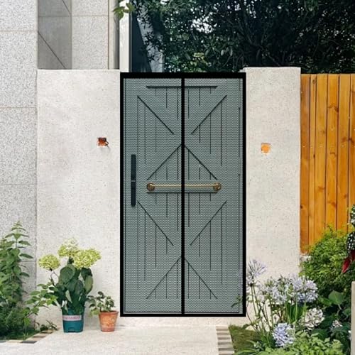 Ԍ  }OlbgJ 118 x 202 cm J[eŕ܂鎩ł܂ȒPt}OlbgԌ˃J[eoyX/Q/x_L`, ubN