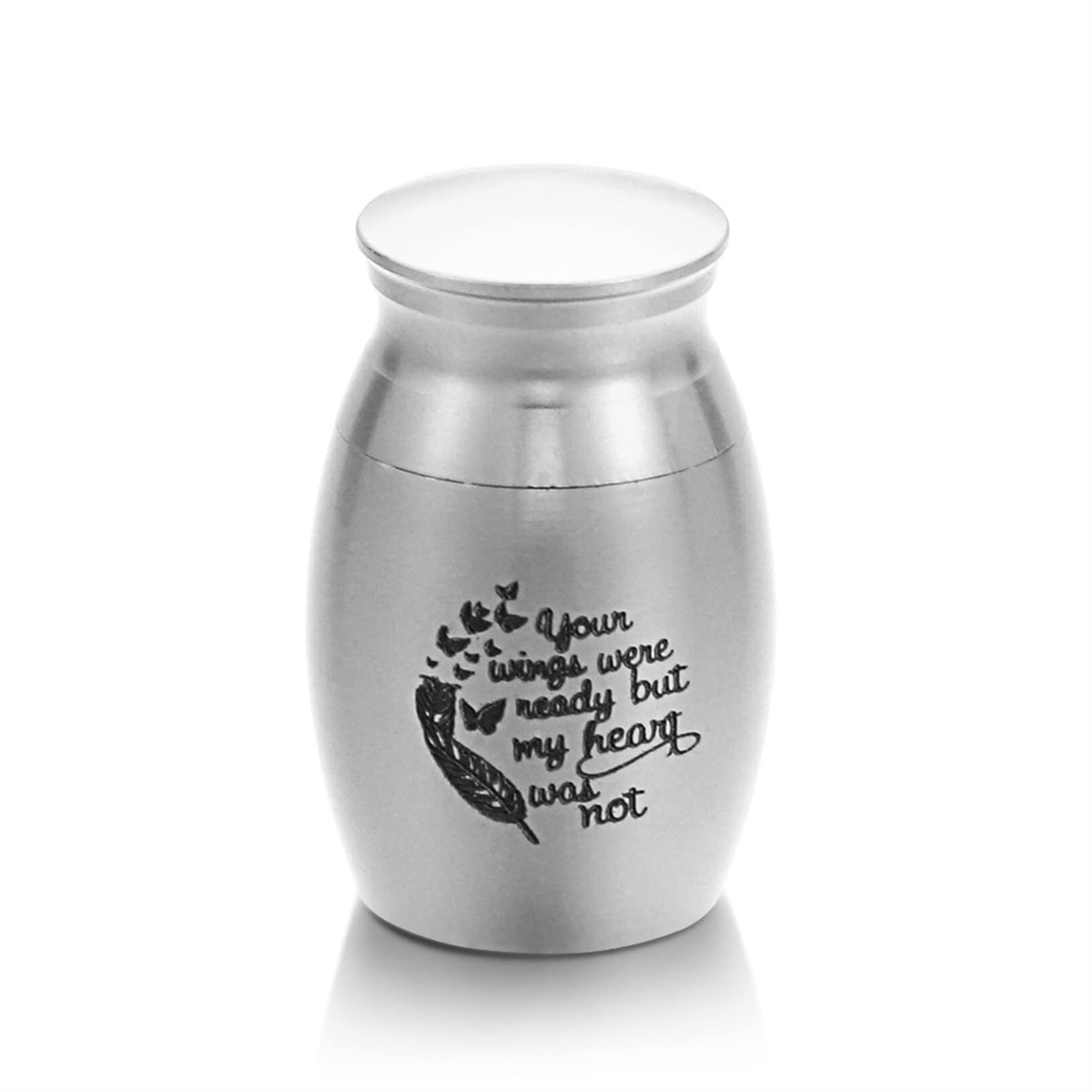 YLMKMVLCZC Pet Urn For Dogs Cats Ashes Keepsake Memorial Box 1Pc Mini Memorial Urn Aluminum Alloy Threaded Lid Pet Cremation Urns Beloved Pet Keepsake Funeral Urn Pet Cat And Dog Urn(5,S)