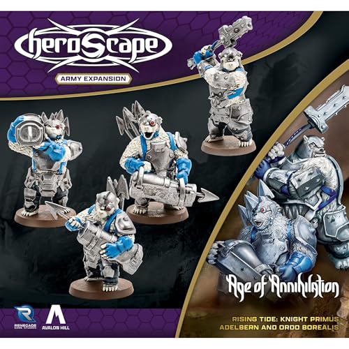 Renegade Game Studios Heroscape Knight Primus & Ordo Borealis miniatura 3