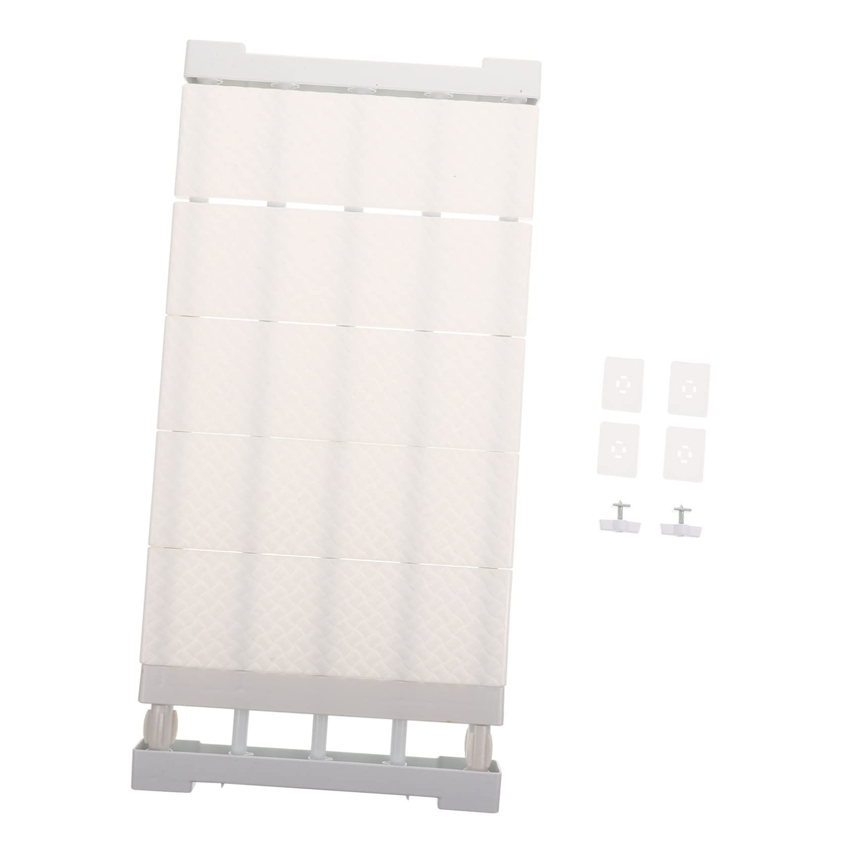 KOMBIUDA Closet Shelf Dividers Wear-Resistant Storage Rack for Organized Closet Space for Efficient Space Utilization