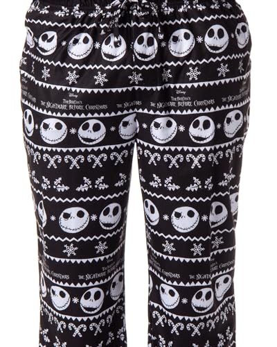 The Nightmare Before Christmas Mens' Jack Skellington Movie Sleep Pajama Pants3
