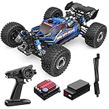 MJX Hyper Go 16207 1:16 Brushless RC Buggy, 4WD 60 km/h High Speed All Terrain RC Truck For Adults, 4x4 1/16 RC Car For Adults With Oil Filled Shocks, 3S Compatible, Metal Drivetrain, RTR 2.4GHz RC