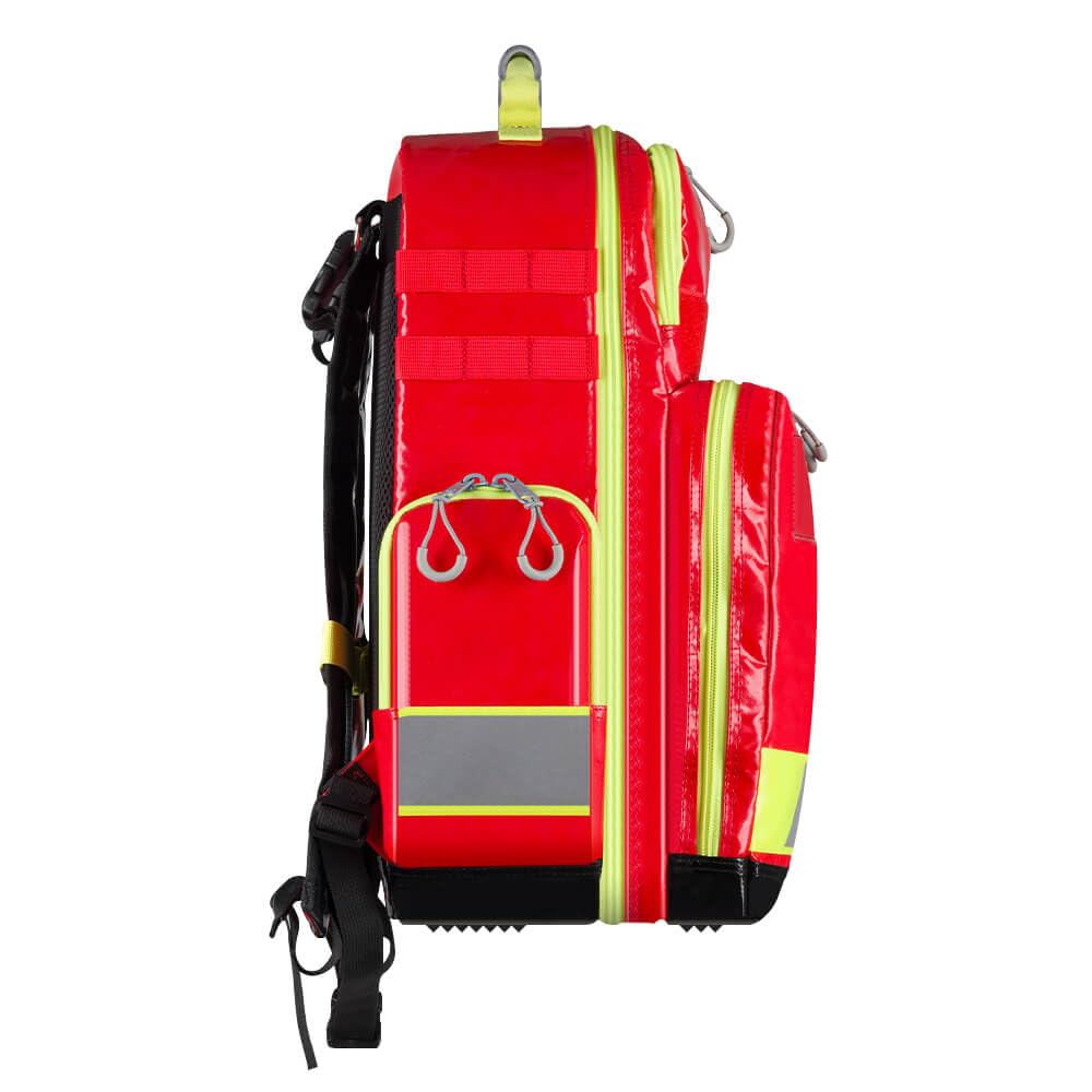 Lifebag Notfallrucksack L, rot/silber/gelb, SÖHNGEN, mit Füllung nach DIN 14142, Art.-Nr. 611043 | Notfallrucksack | Sanitätsrucksack | Erste Hilfe Rucksack