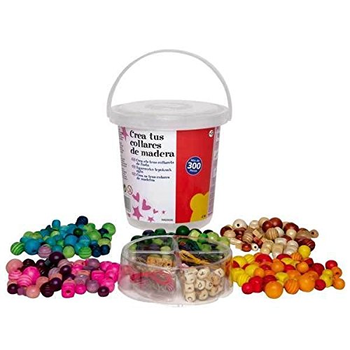 JAC CREA Tus Collares de Madera 300 pc.