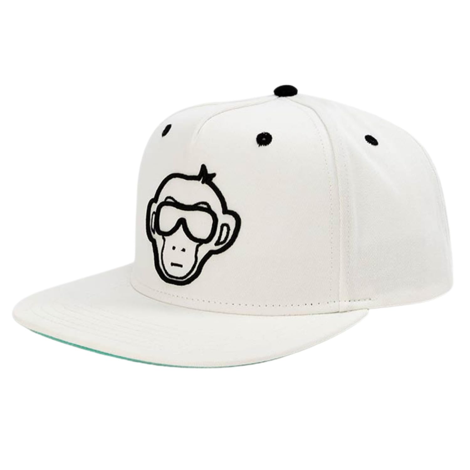 Billions 100% Cotton White Snapback Cap for Men & Women | Comfort and Style Sports Cap, Designed & Seeking The Perfect Fashion | One Size Fits Most