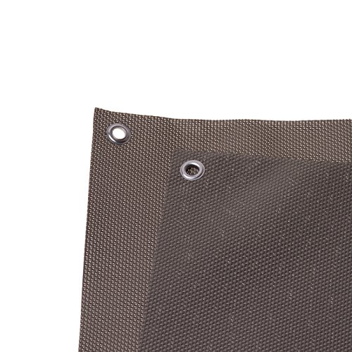 Balkon Sichtschutz Ventanara PVC Balkonverkleidung in Taupe