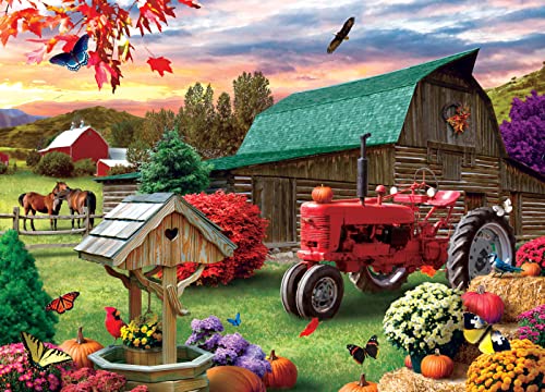 MasterPieces Rompecabezas de 1000 piezas para adultos, familia o jóvenes - Harvest Ranch - 19.25"x26.75" miniatura 2
