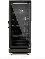 Refrigerador Expositor Vertical Eos 198 Litros Eco Gelo Digital All Black Eev200p 110v