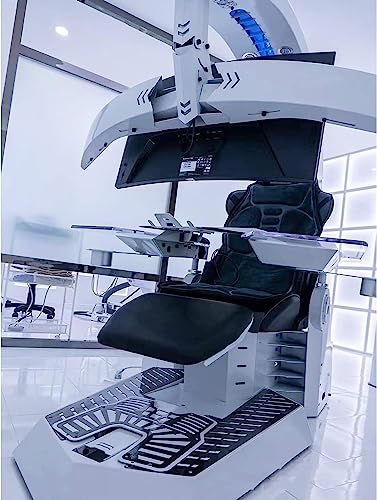 GAMVDOUT Office Chair Comfortable Video Gaming Chair Gaming Computer Cockpit Luxurious Gaming Chair Game Cockpit Boss Chair Game Chair Ergonomic Zero Gravity Computer Cockpit Workstation qilin の商品画像 1