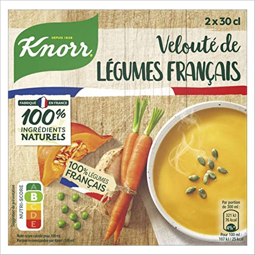 Knorr Sopa de verduras francesa aterciopelada, 2 x 300 ml