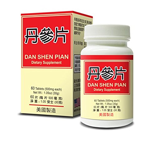 Dan Shen Pian :: Healthy Heart :: Herbal Supplement for Promoting Circulatory System :: Made in USA