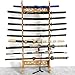 Sword Display Holder Swords Rack - Sword Stand 5-12 Tier Floor Standing Display Flute Racks Martial Arts Sword Stands, Vertical Display Stand Sword Hanger, Fishing Rod
