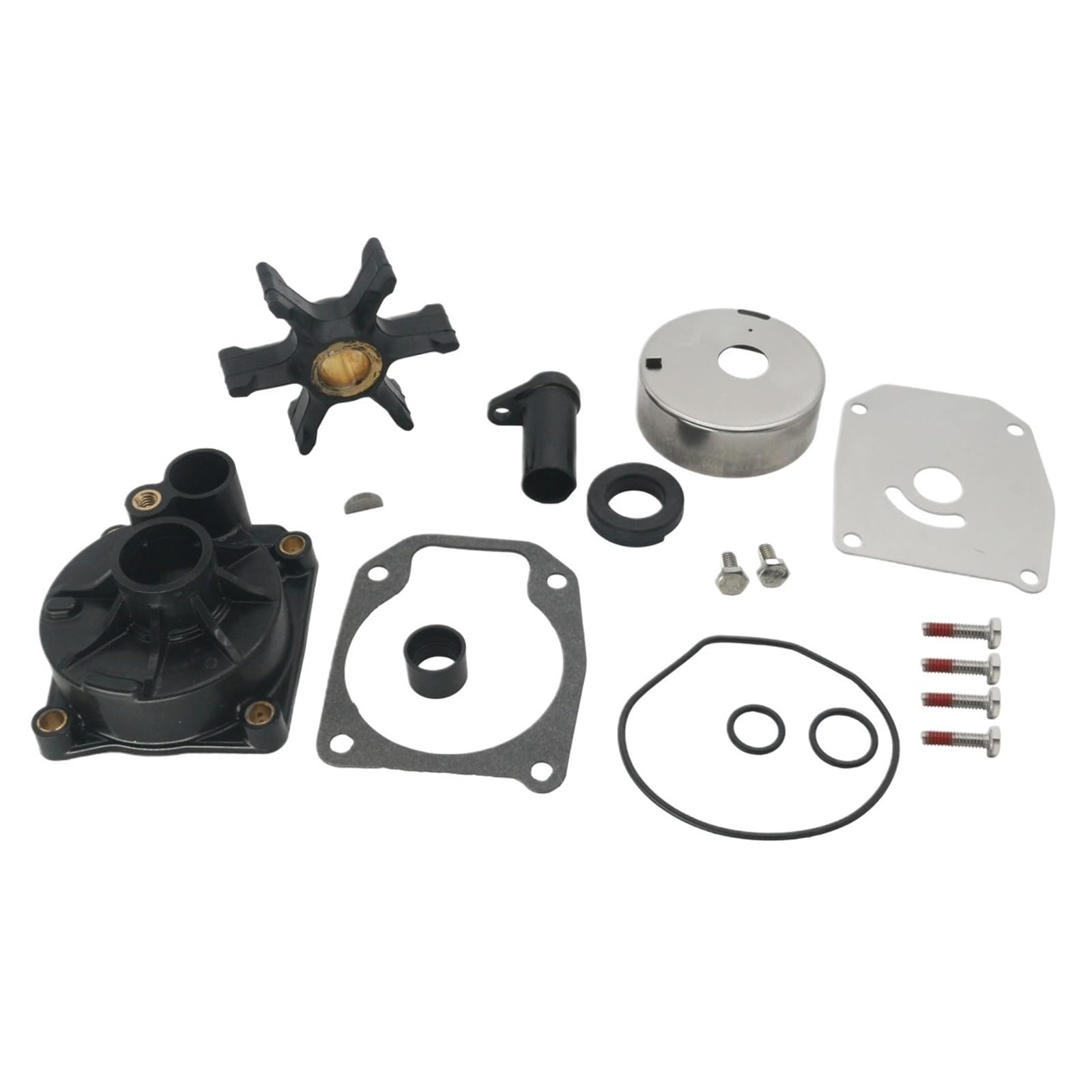 438579 Kit di Riparazione Pompa Acqua con alloggiamento girante for fuoribordo Johnson Evinrude 70 75 HP 0438579 389143 386533 436956 777810