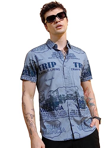 Image of Ketch Men's Solid Regular Fit Button Down Shirt