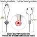 XFISHMAN Fly Tying Tool Kit 12 in 1 with Bobbin Finisher Scissors Hackle Hair Stacker Fly Fishing Tying Tools Set