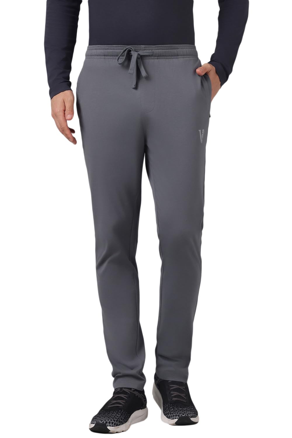 Van Heusen Men's Straight Fit Mid Rise Track Pant-picture-26