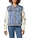 Produktbild Desigual Womens CHAQ_ATHLAS Denim Jacket, Blau, 40