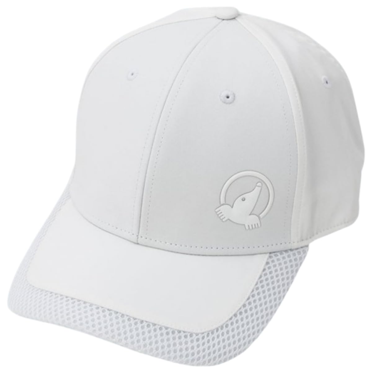 HONMA Golf Light Cap White Polyester Baseball Hat 57-59cm Adjustable