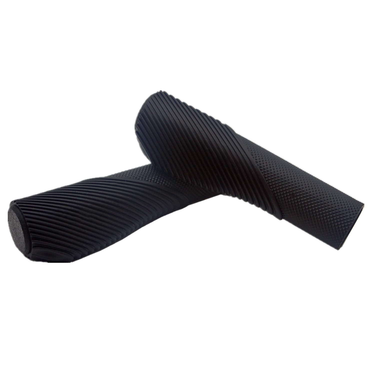 Ergonomic Bike Handlebar Grips Bicycle Handle Bar Grips Soft Rubber Anti Slip Handle End for MBX MTB Razor Scooter Beach Cruiser