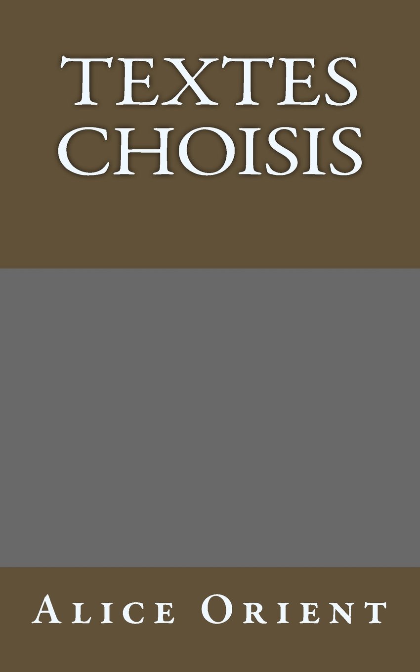Textes choisis