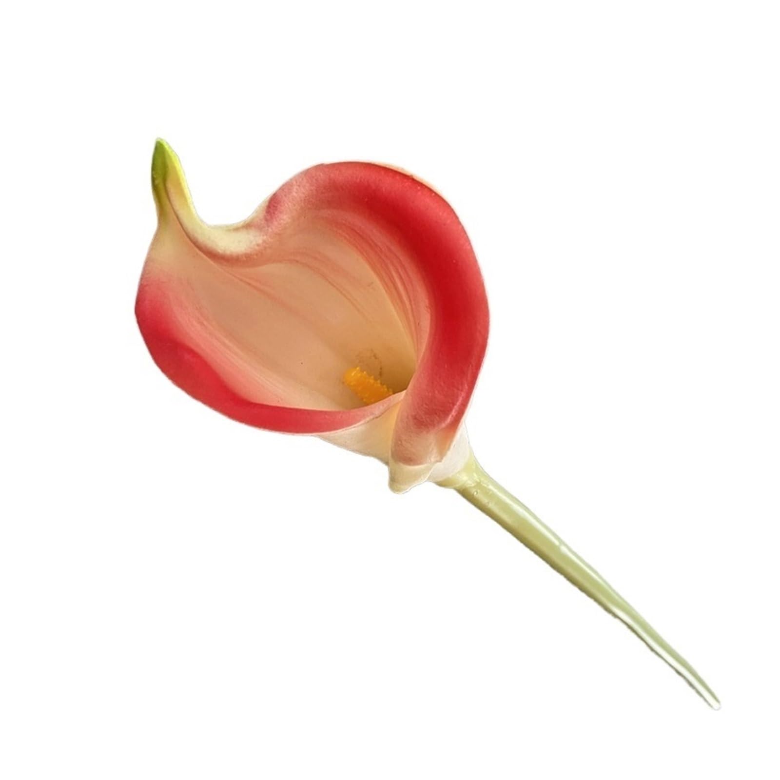 Casetlong 5Pcs Artificial Flowers Home Decorations Fake Bouquet Wedding Party Table Floral Ornaments(Light bean paste)