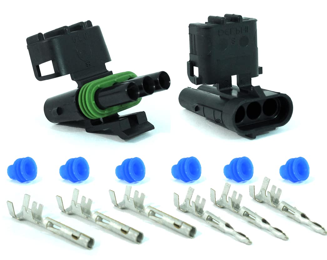 Delphi Weather Pack Terminals Kit 14-16 AWG - Soluções E Tratamento De - Foto 5