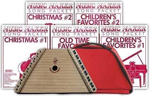 European Expressions - Hand Made Music Maker Lap Harp & Carrying Case
