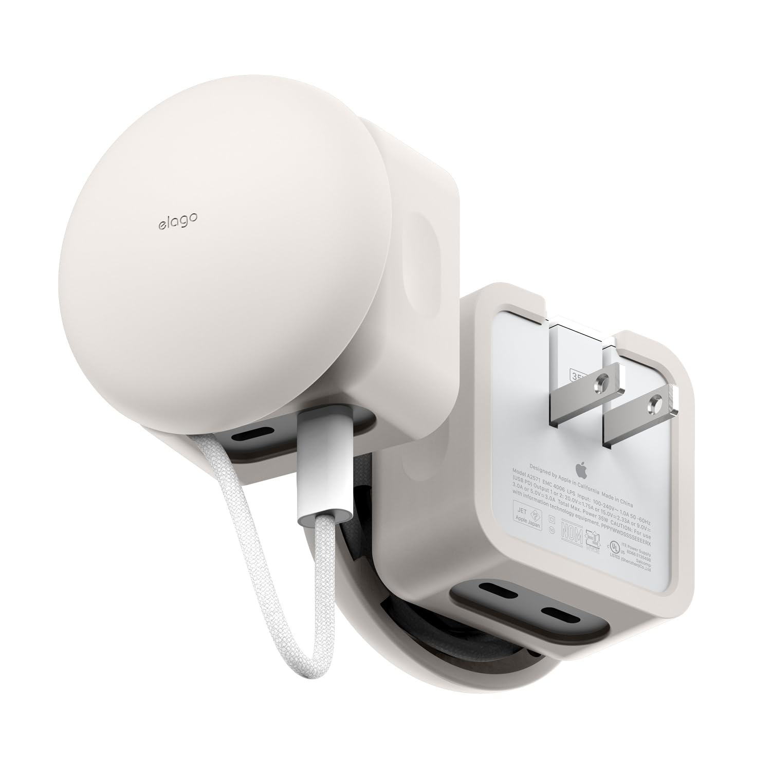 Amazon.com: elago Charger Cable Management Case, Cord Reel