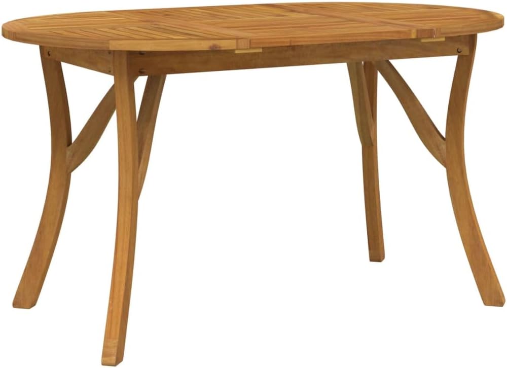 VidaXL Gartentisch Akazienholz 85x85cm - Massivholz Tisch Für Terrasse & Garten