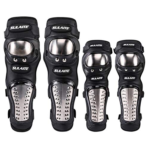 Genouillères de moto AKT protection du coude ultra résistante en acier inoxydable anti-fall