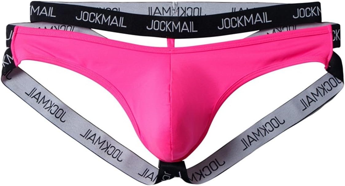 Mens Mesh Jockstrap Breathable Athletic Supporters Mens Thongs Jock Strap Male Underpants - Image 4