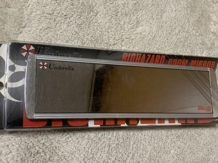 バイオハザード/ルームミラー/新品/未開封/非売品/希少/biohazard バイオハザード アンブレラ アルミフレームルームミラー