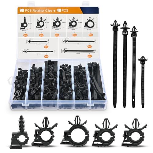 Safety Recall N202303150 Chassis Wiring Harness May Contact Leaf Spring Bracket - 2018-2020 Chevrolet 6500XD 6 GOOACC 130Pcs Car Wire Loom Routing Clips Assortment - 9 Different Sizes Universal Wiring Harness Routing Clip Replacement Parts for Honda GM Mazda