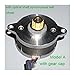 OQATNXUR DC 12V Precious 36mm Round Stepper Stepping Electronic Starter with Pulley Gear 2-Phase 4-Wire 0.9 Degree 10 Ohms(Without Gear)