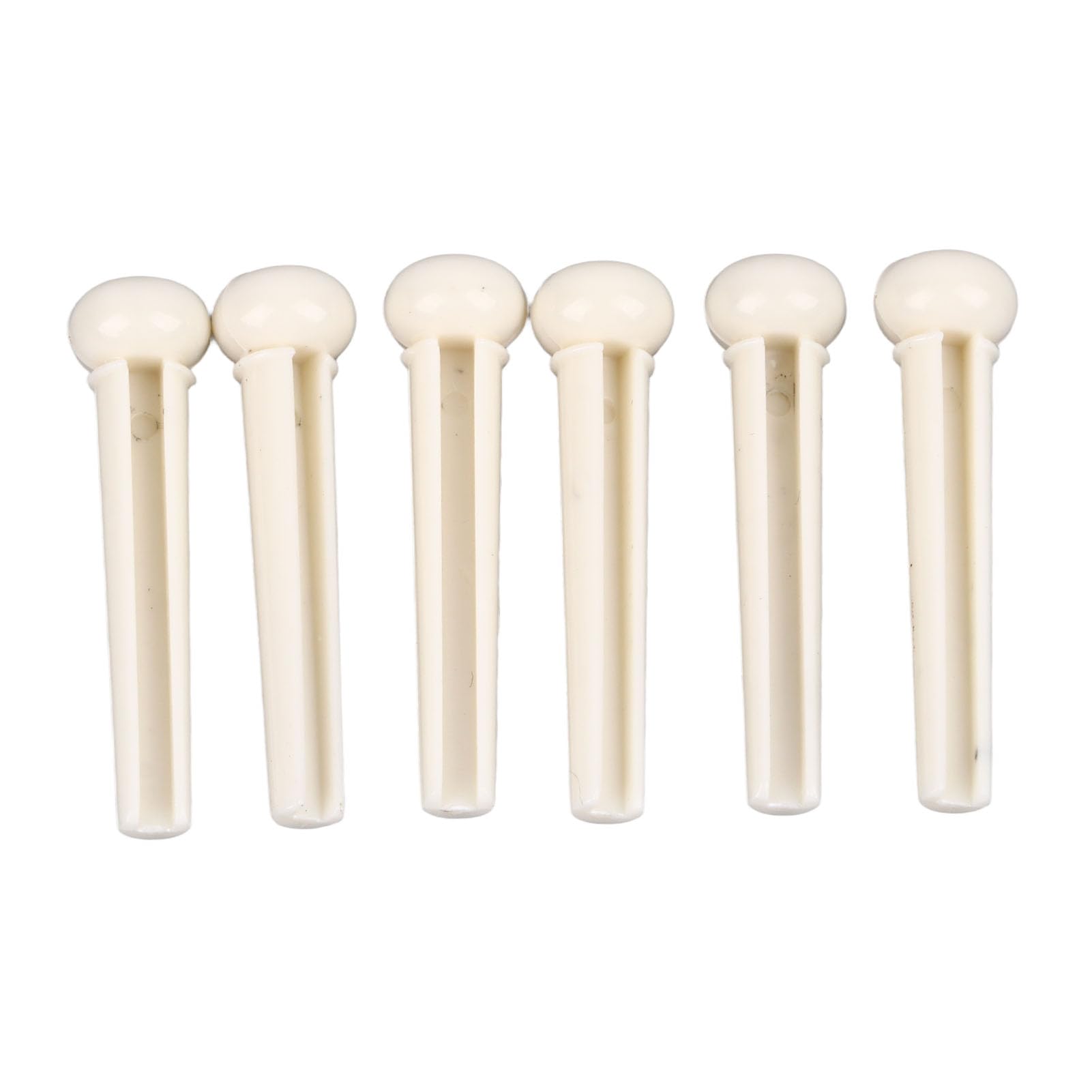 ACOUSTIC GUITAR BRIDGE PINS PEGS REPLACEMENT ACOUSTIC GUITAR PLASTIC BRIDGE SADDLE AND NUT - PREMIUM MATERIAL FOR VARIOUS GUITAR AND BRANDS