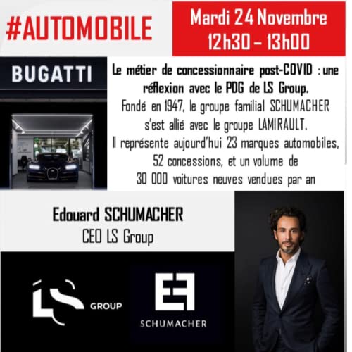 『À quoi ressemblera la concession automobile de demain? Rencontre avec E. SCHUMACHER, CEO LS Group』のカバーアート