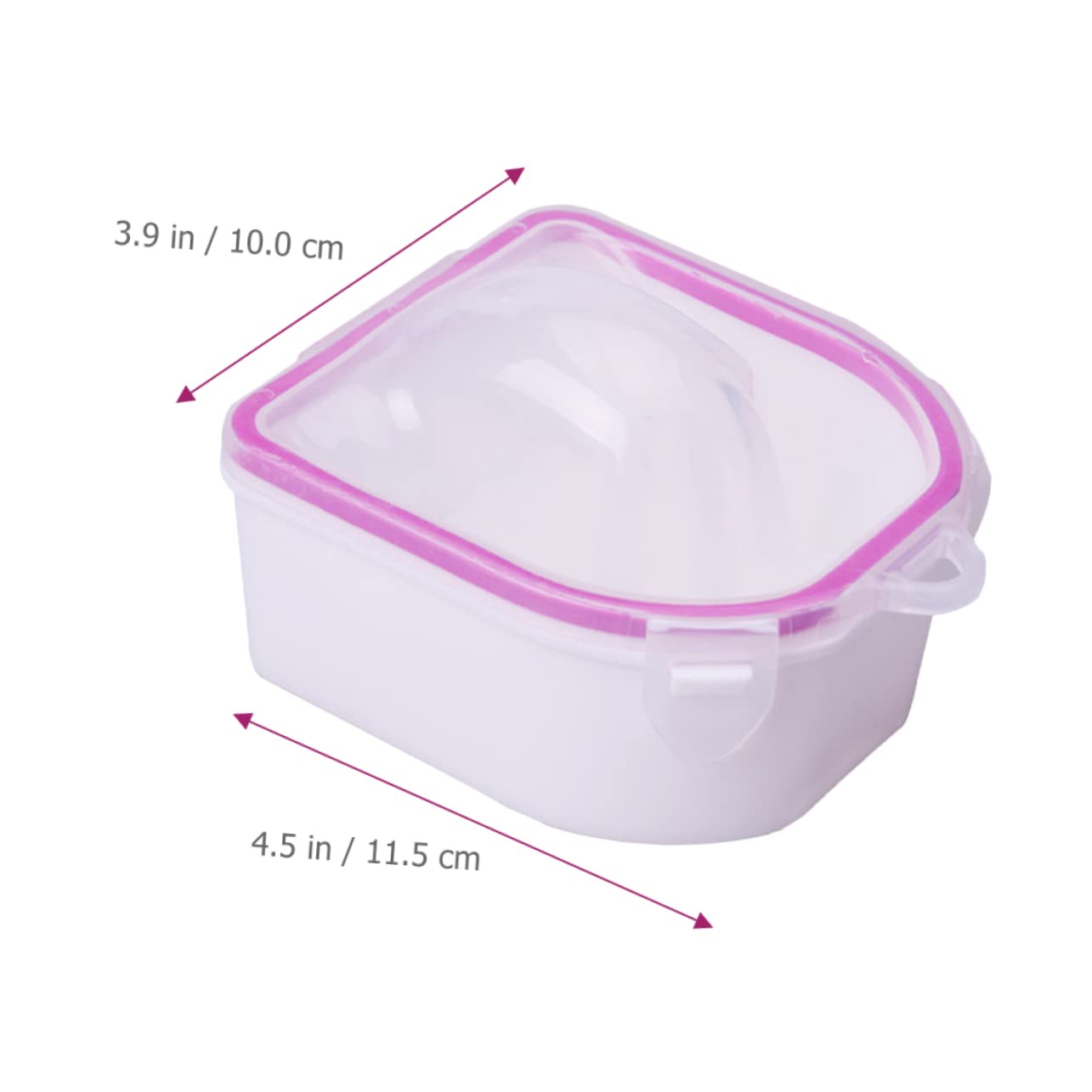 VICASKY Nail Art Hand Soaking Bowl Set Spa Manicure Bowl for Nail Polish Remover