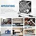 GDSTIME AXIAL Fan 12038, 110V 120V AC 120mm Fan, Ventilation Exhaust Projects Cooling Fan
