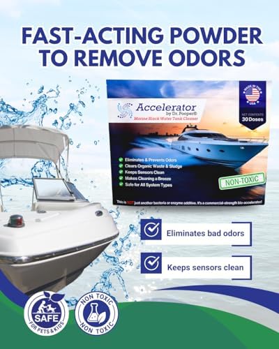 Dr. Pooper Marine Black Water Tank Cleaner – Powder, Odor & Waste Control image 5