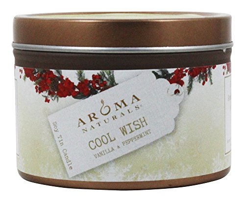 Aroma Naturals Wish Peppermint Vanilla Tin