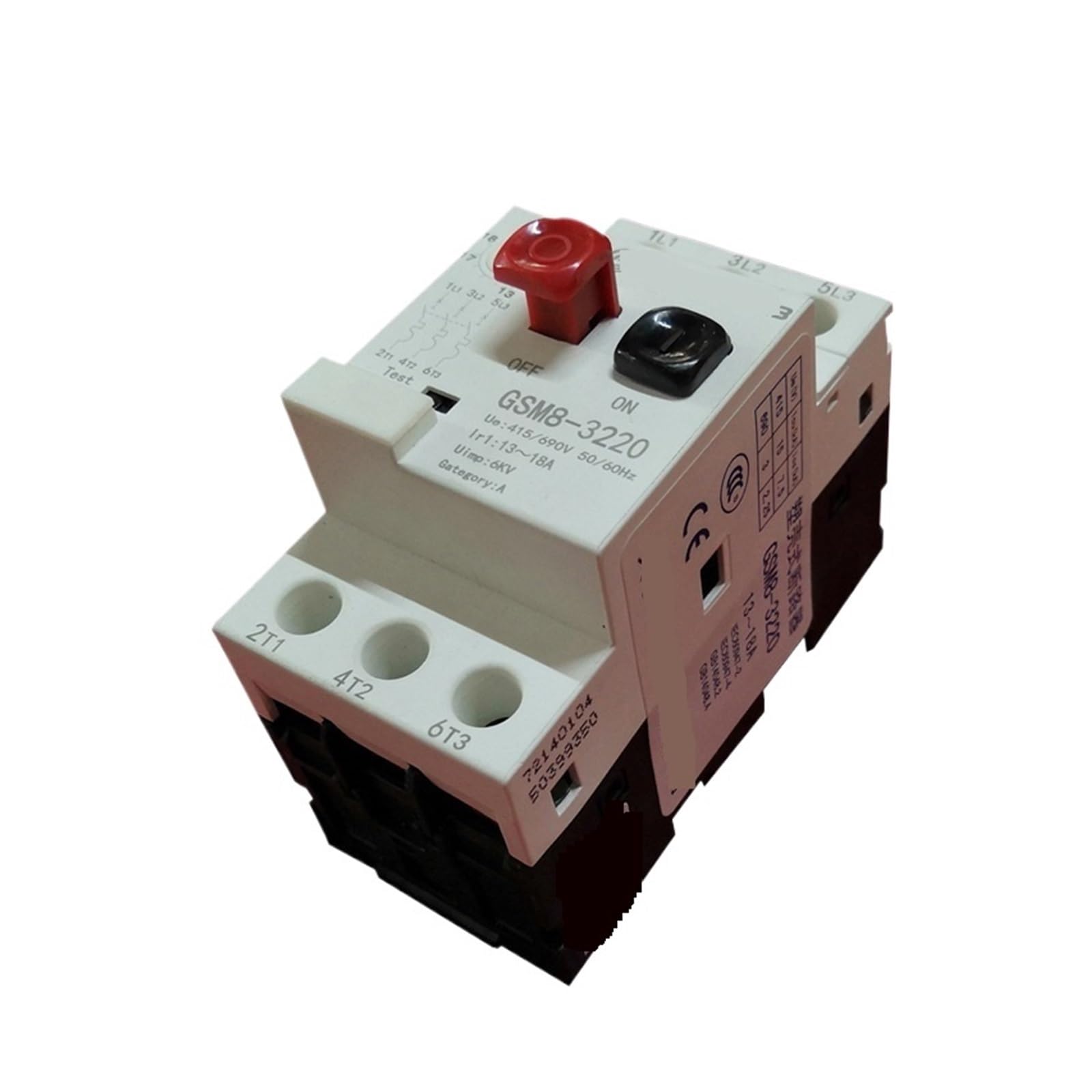 Disjoncteur protection moteur GSM8 pour sécuriser un compresseur triphasé