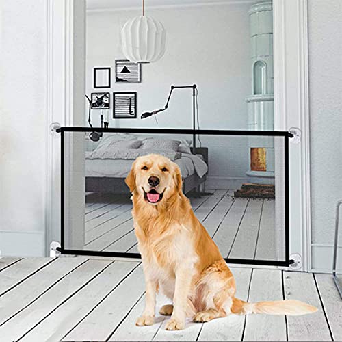 Cancelletto Magico Per Cani, 180 X 72 Cm, Cancelletto Di Sicurezza Per Cani, Cancelletto Di Sicurezza Portatile Per Cani, Cancelletto Per Cani, Cancelletto Di Sicurezza Per Cani - 3