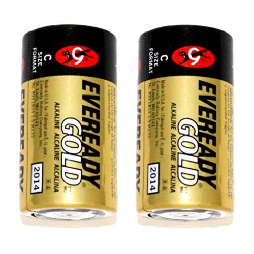 Eveready 02888 - C Cell 1.5 volt Gold Alkaline Battery (2 pack) (A93BP-2)