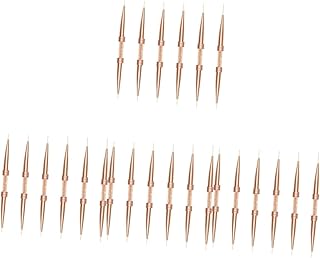 Beaupretty 24 Peças Caneta De Desenho De Arte De Unhas Escova De Arte De Unhas Suprimentos De Manicure Pincéis De Design Para Arte De Unhas Escova Fina De Arte De Unhas Pincéis De Pintura De