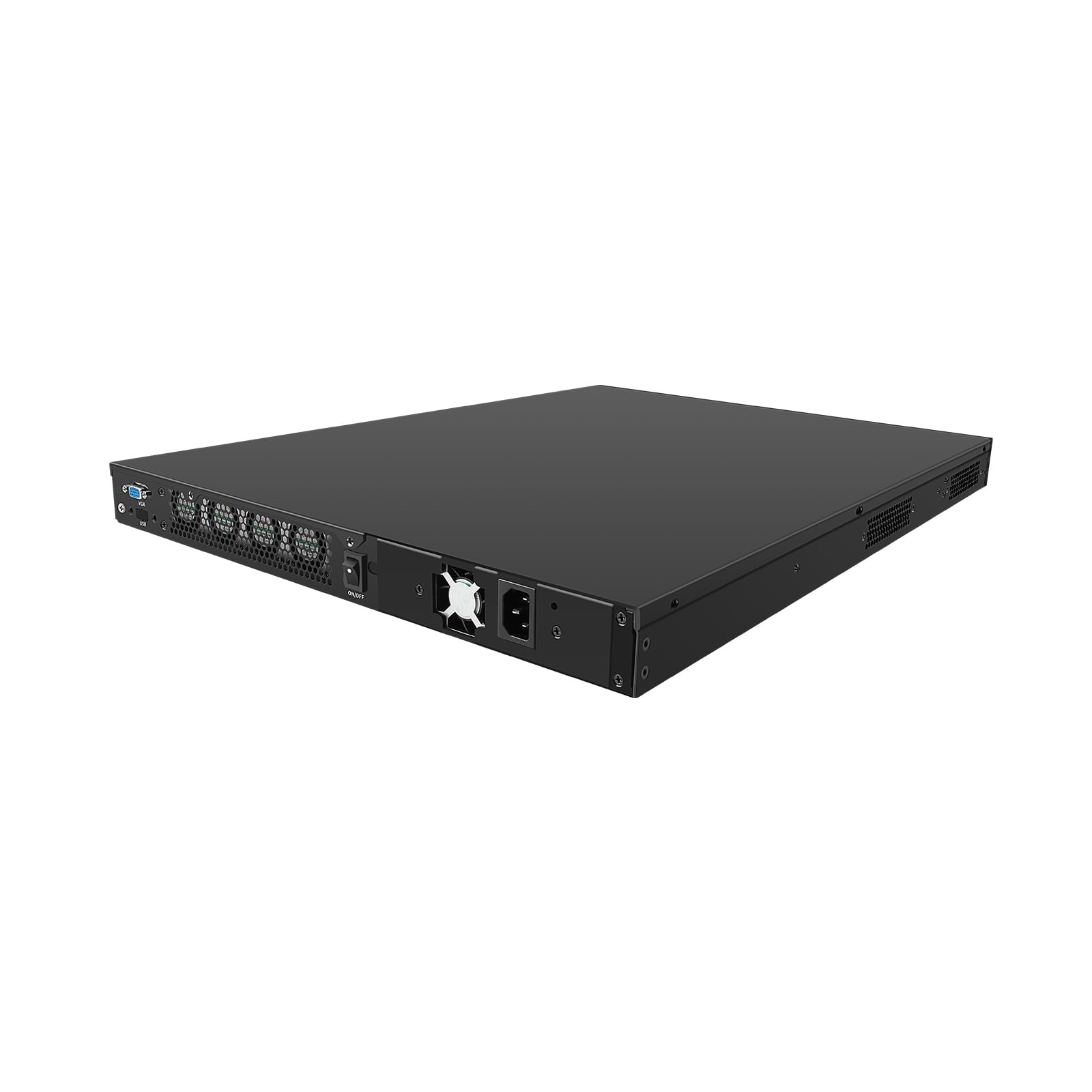 1U Firewall Appliance XEON Server with IPMI, PFSense, Mikrotik, OPNsense, VPN, Dual E5 2697 V4 CPU, RJ66, C612, 2 x 1GbE LAN, 8 x 2.5GbE LAN, 2 x 82599 SFP+, 8G RAM, 64G SSD