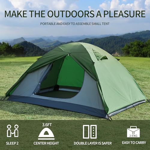 Carpa para camping impermeable para 2 personas SHANQUAN miniatura 5